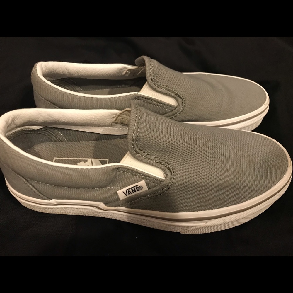 Gray Vans size 5.5